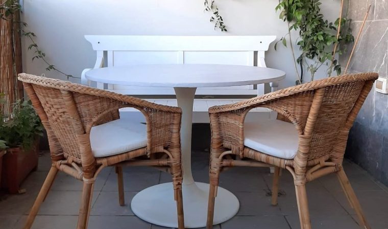 DIY – חידוש שולחן עם אפקט בטון